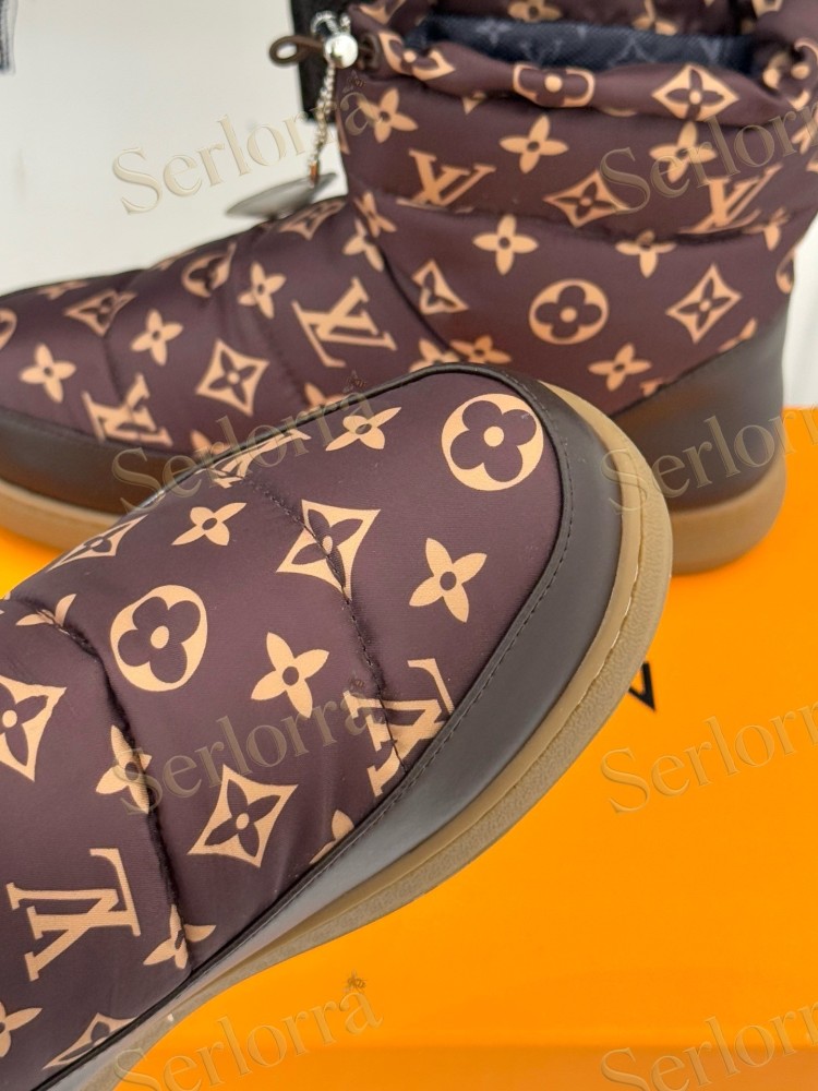 LOUIS VUITTON PILOT DOWN ANKLE BOOTS