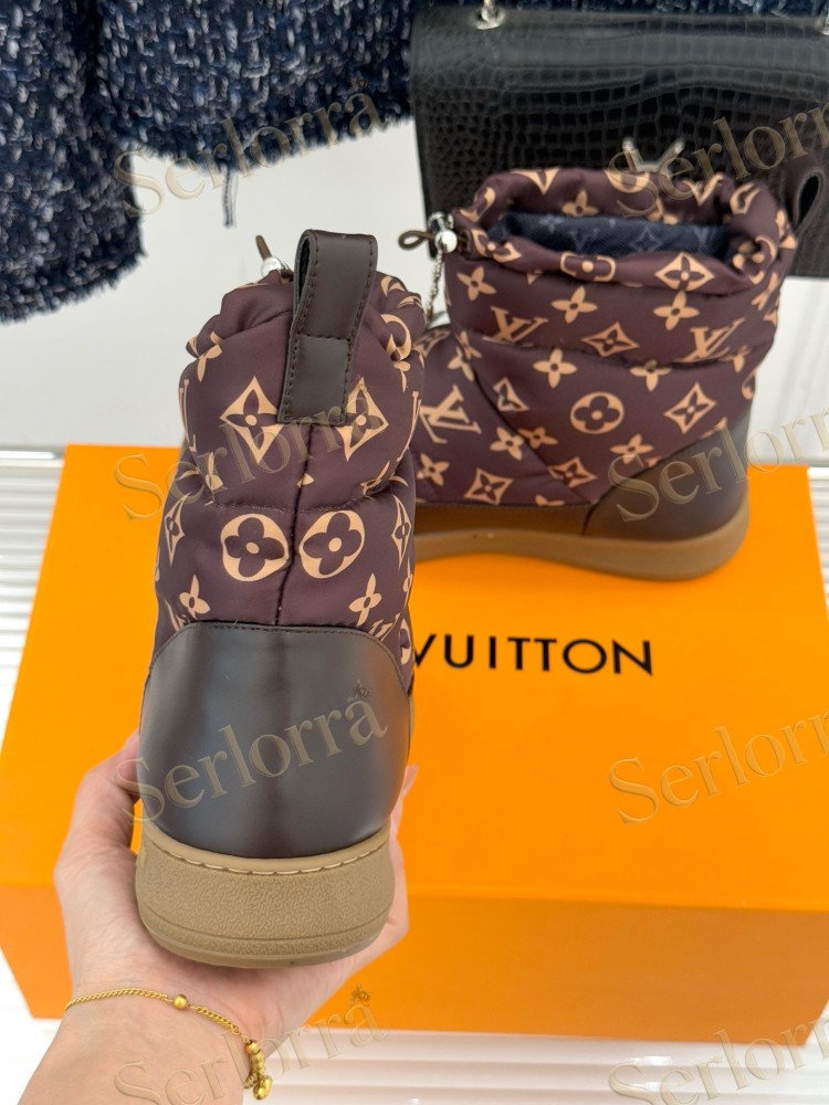 LOUIS VUITTON PILOT DOWN ANKLE BOOTS