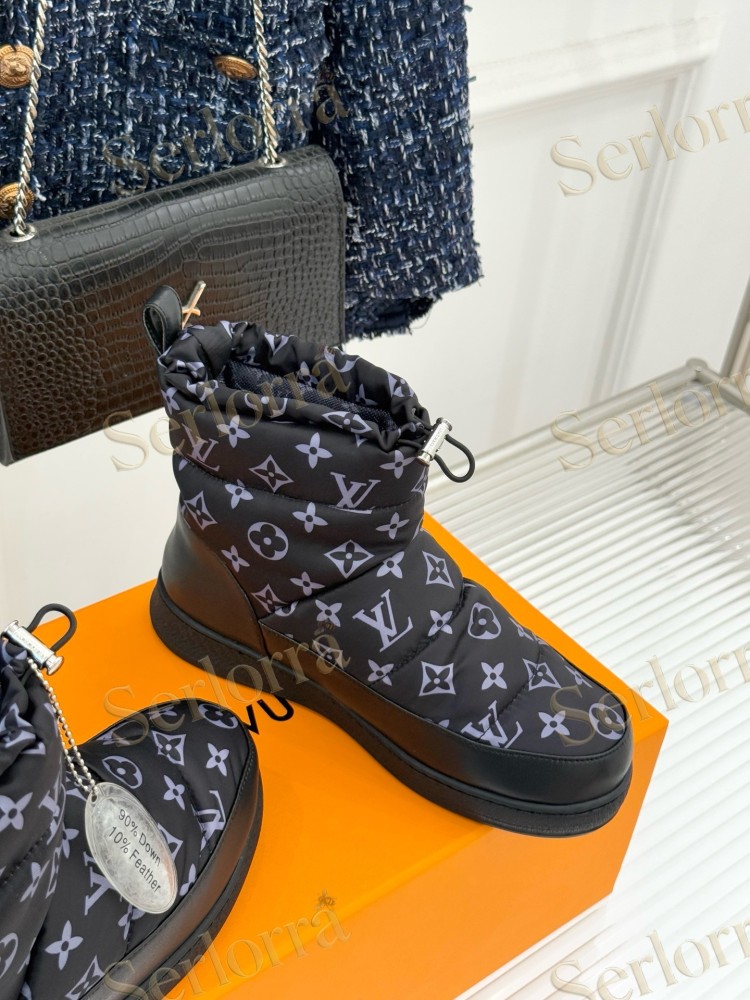 LOUIS VUITTON PILOT DOWN ANKLE BOOTS