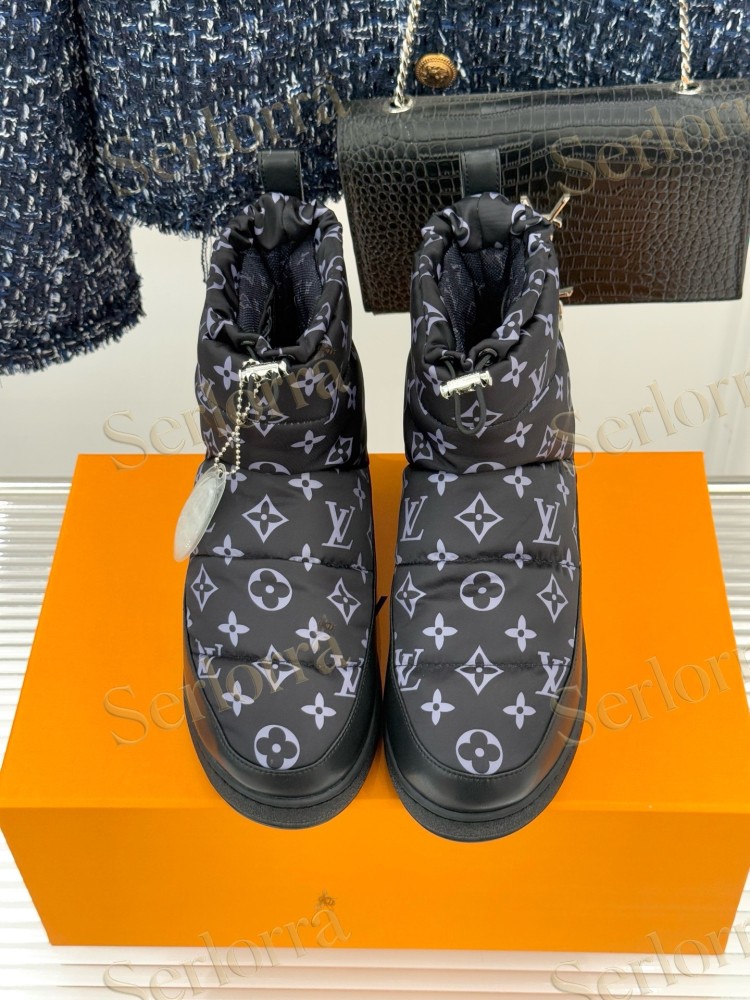 LOUIS VUITTON PILOT DOWN ANKLE BOOTS