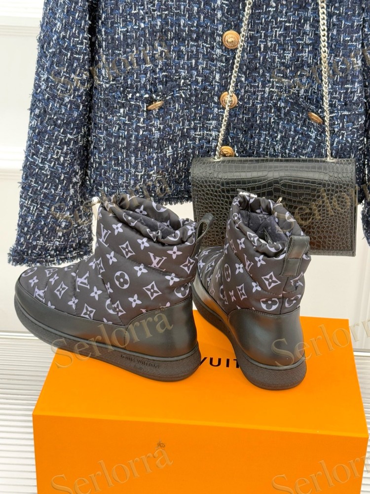 LOUIS VUITTON PILOT DOWN ANKLE BOOTS