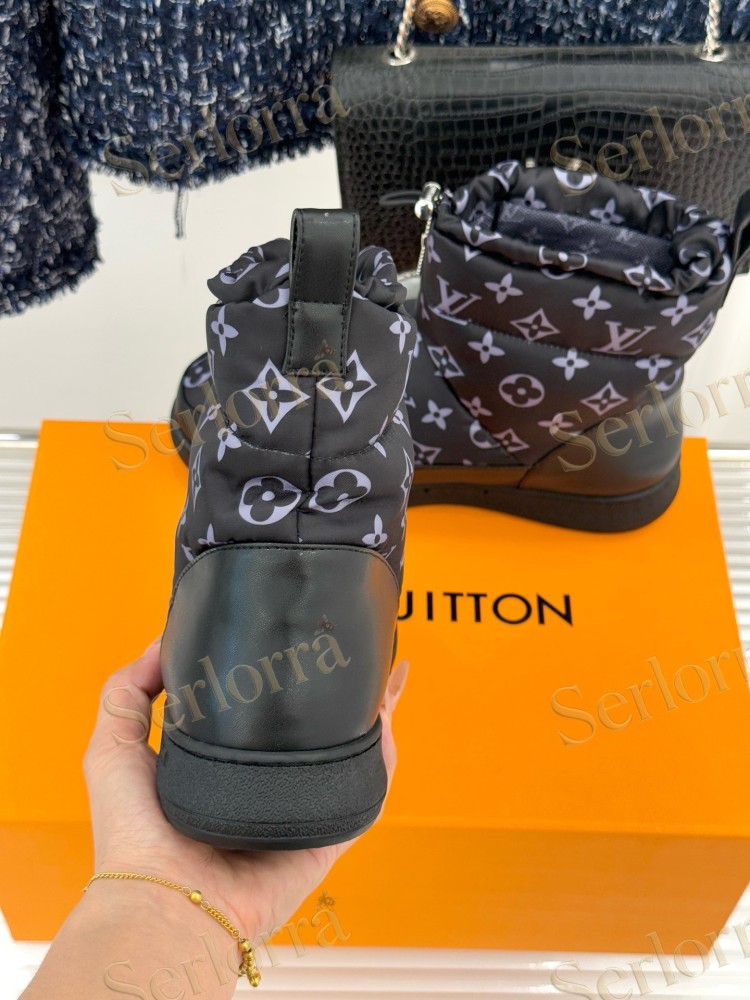 LOUIS VUITTON PILOT DOWN ANKLE BOOTS