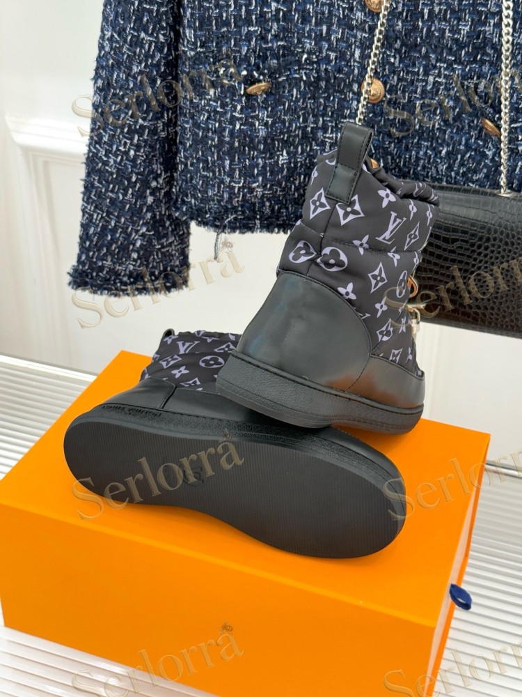 LOUIS VUITTON PILOT DOWN ANKLE BOOTS