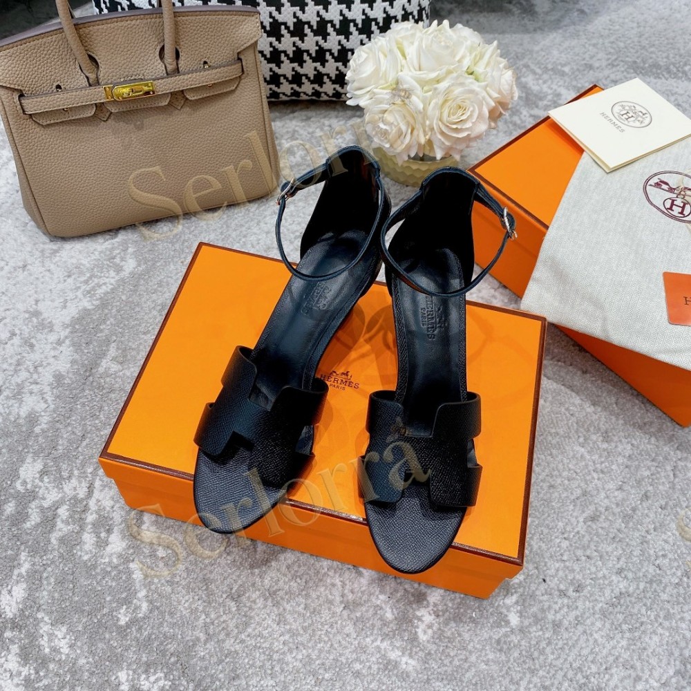 HERMÈS LEGEND 70 SANDALS WEDGES