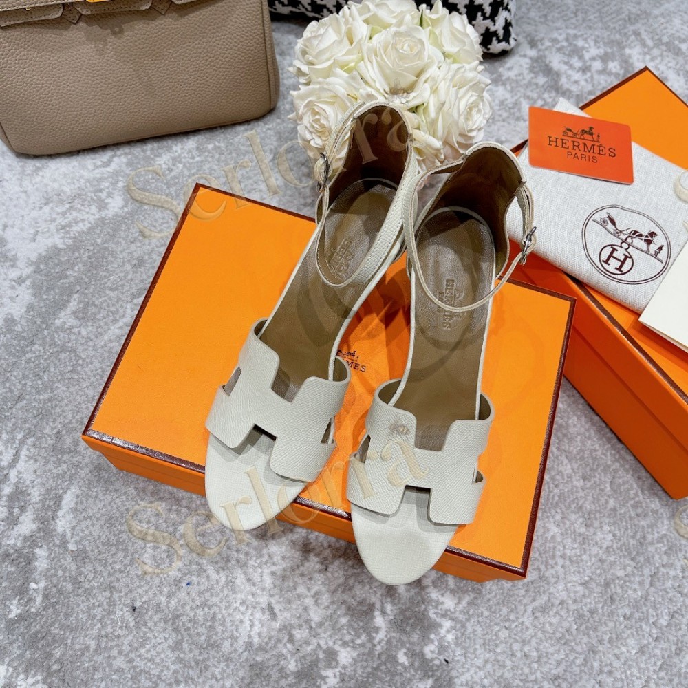 HERMÈS LEGEND 70 SANDALS WEDGES