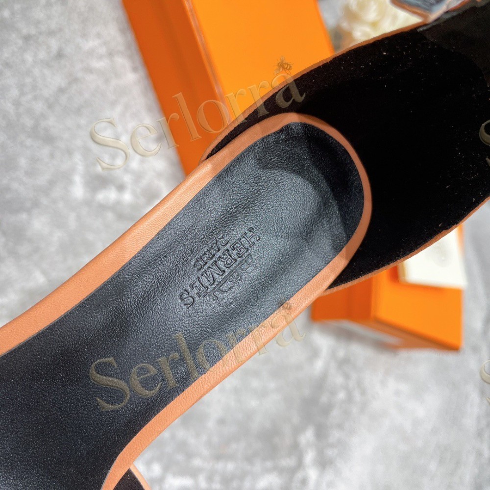 HERMÈS LEGEND 70 SANDALS WEDGES