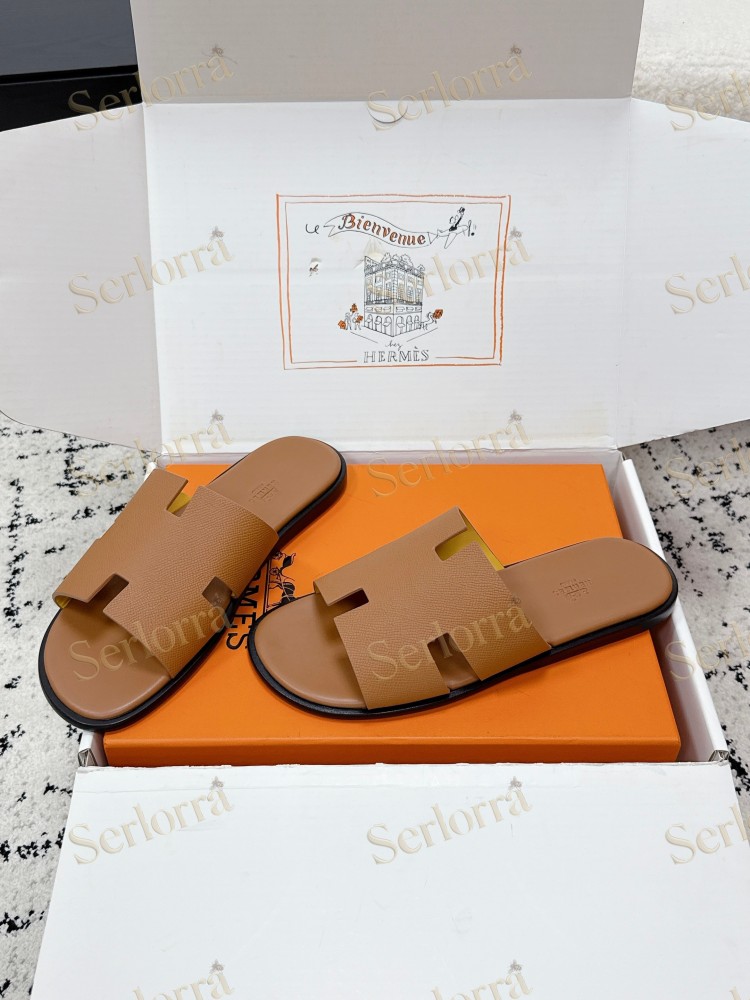 HERMÈS IZMIR MEN'S SLIDE SANDAL