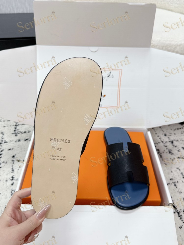 HERMÈS IZMIR MEN'S SLIDE SANDAL