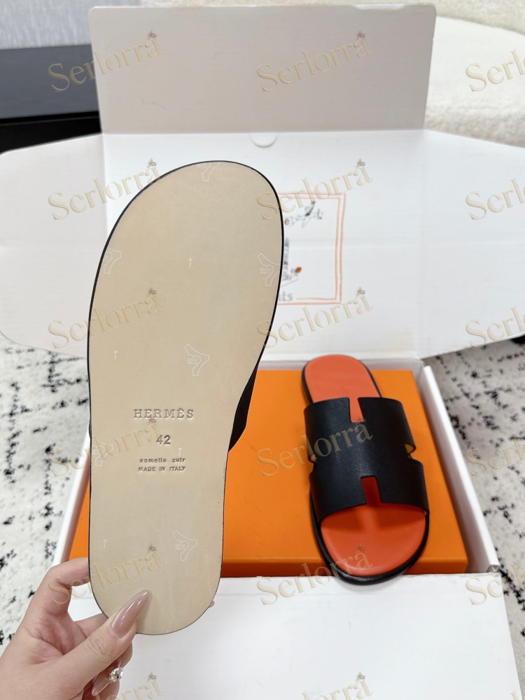 HERMÈS IZMIR MEN'S SLIDE SANDAL