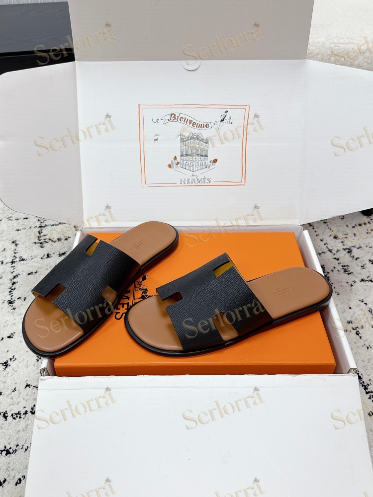 HERMÈS IZMIR MEN'S SLIDE SANDAL