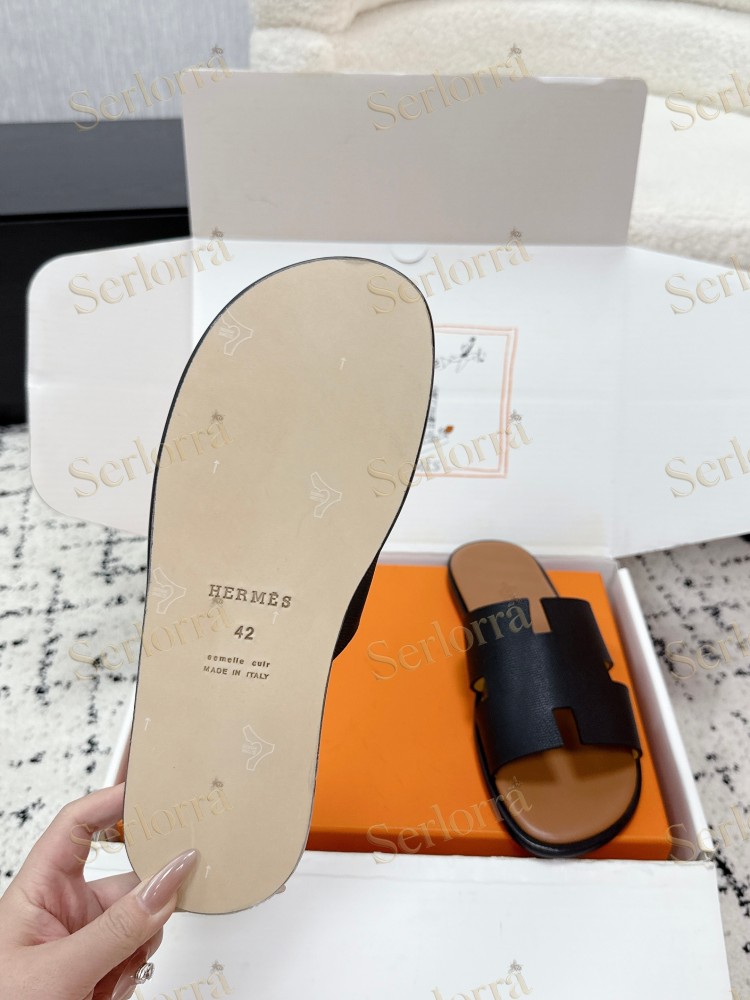 HERMÈS IZMIR MEN'S SLIDE SANDAL