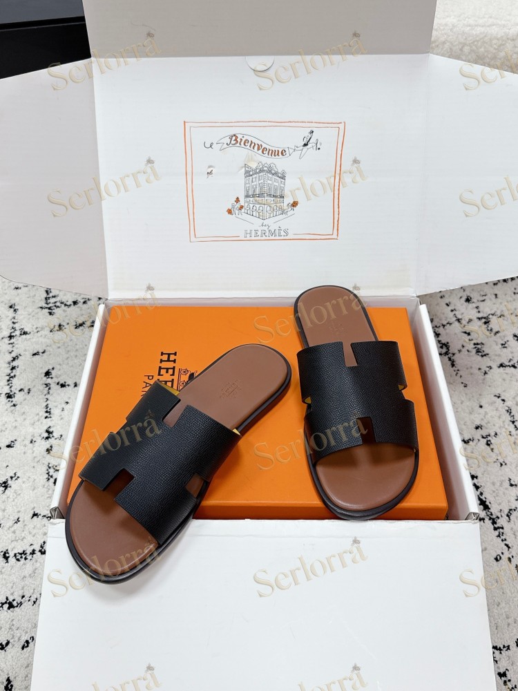 HERMÈS IZMIR MEN'S SLIDE SANDAL