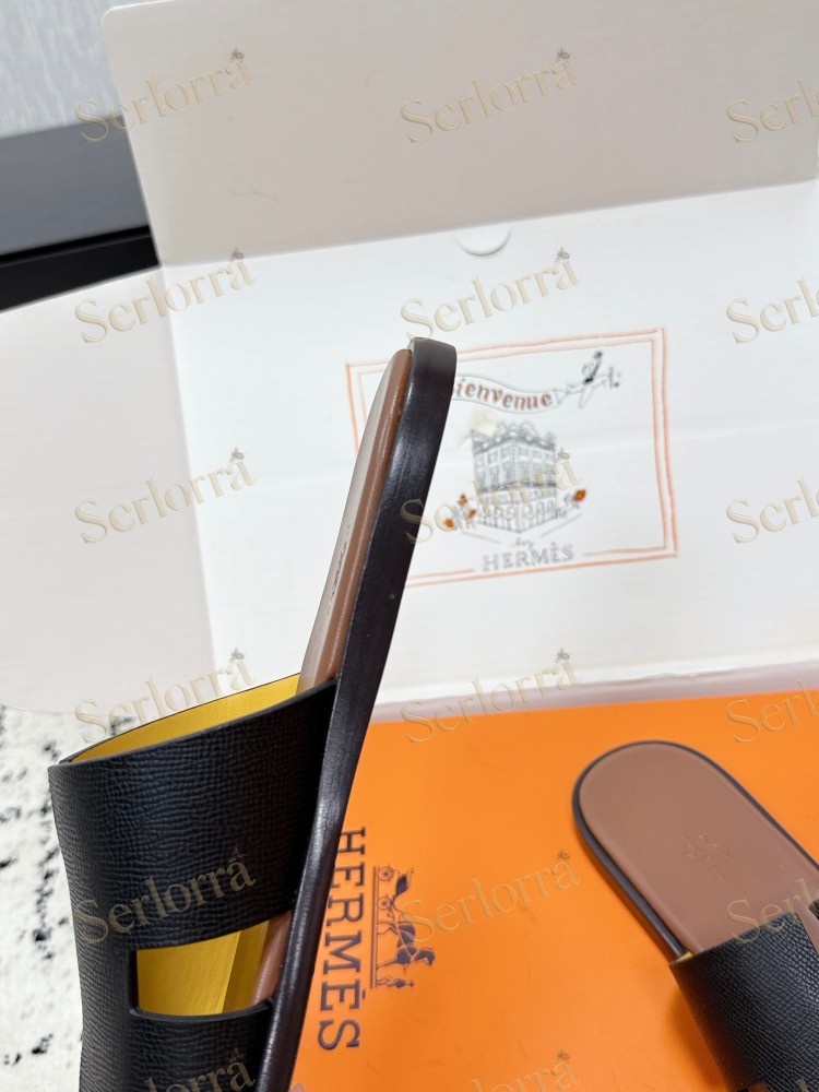 HERMÈS IZMIR MEN'S SLIDE SANDAL