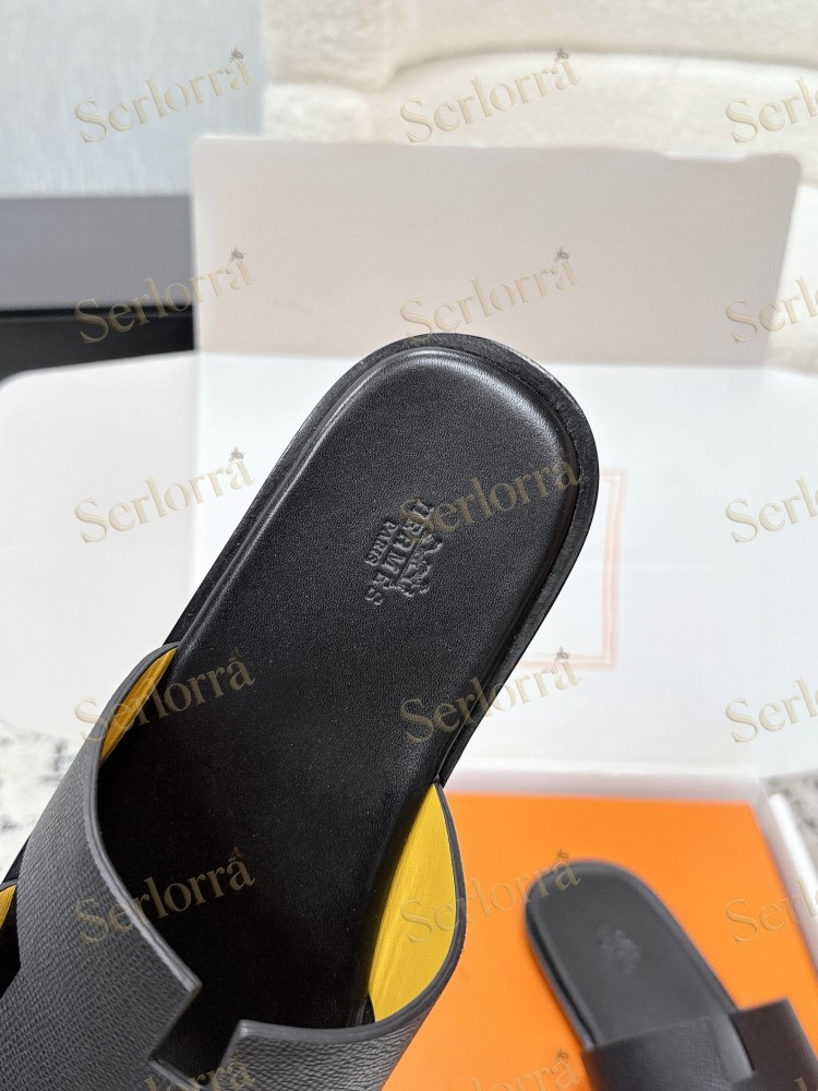 HERMÈS IZMIR MEN'S SLIDE SANDAL