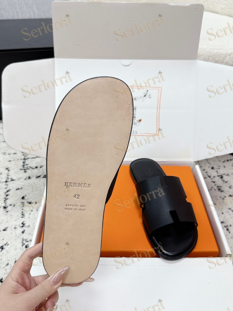 HERMÈS IZMIR MEN'S SLIDE SANDAL
