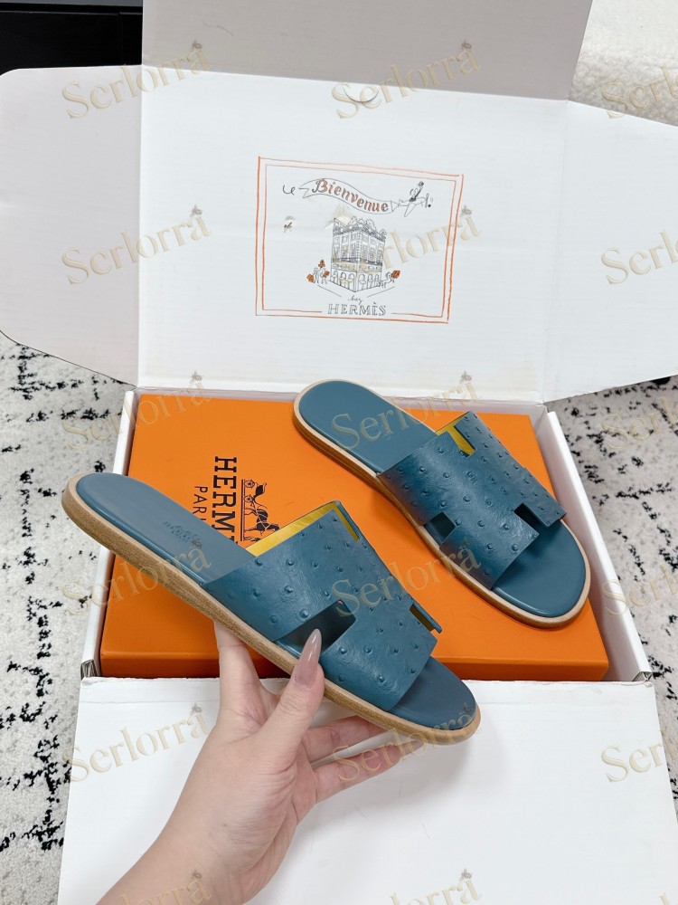 HERMÈS IZMIR MEN'S SLIDE SANDAL