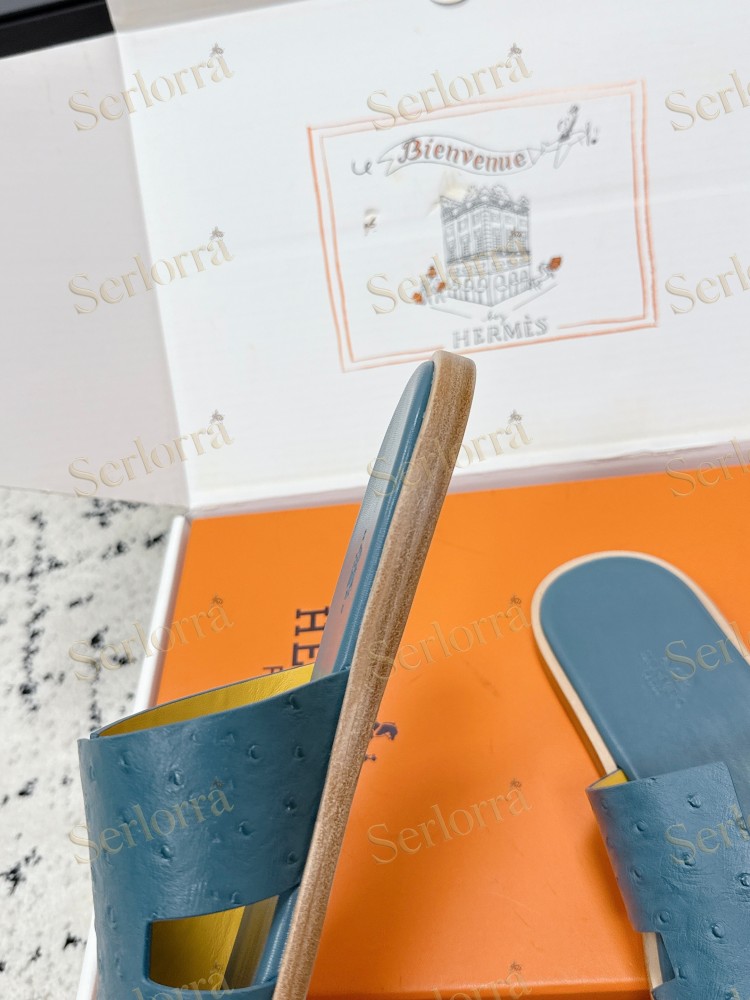 HERMÈS IZMIR MEN'S SLIDE SANDAL