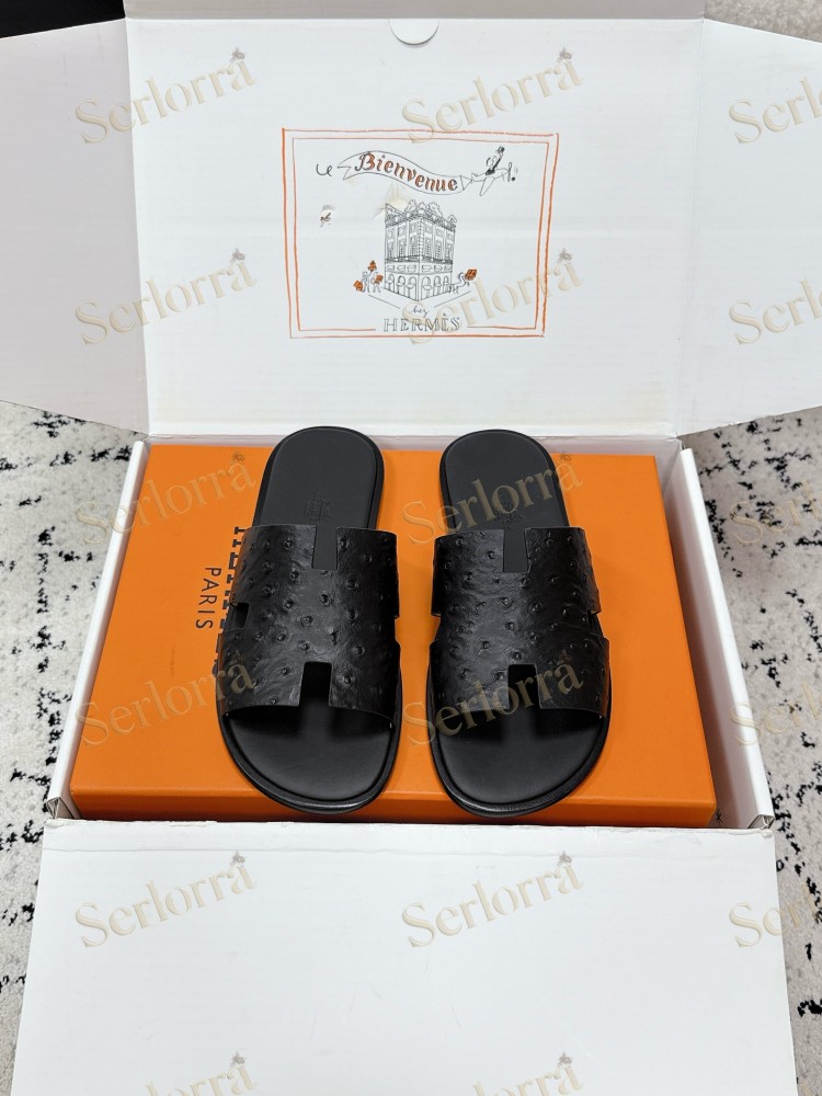 HERMÈS IZMIR MEN'S SLIDE SANDAL