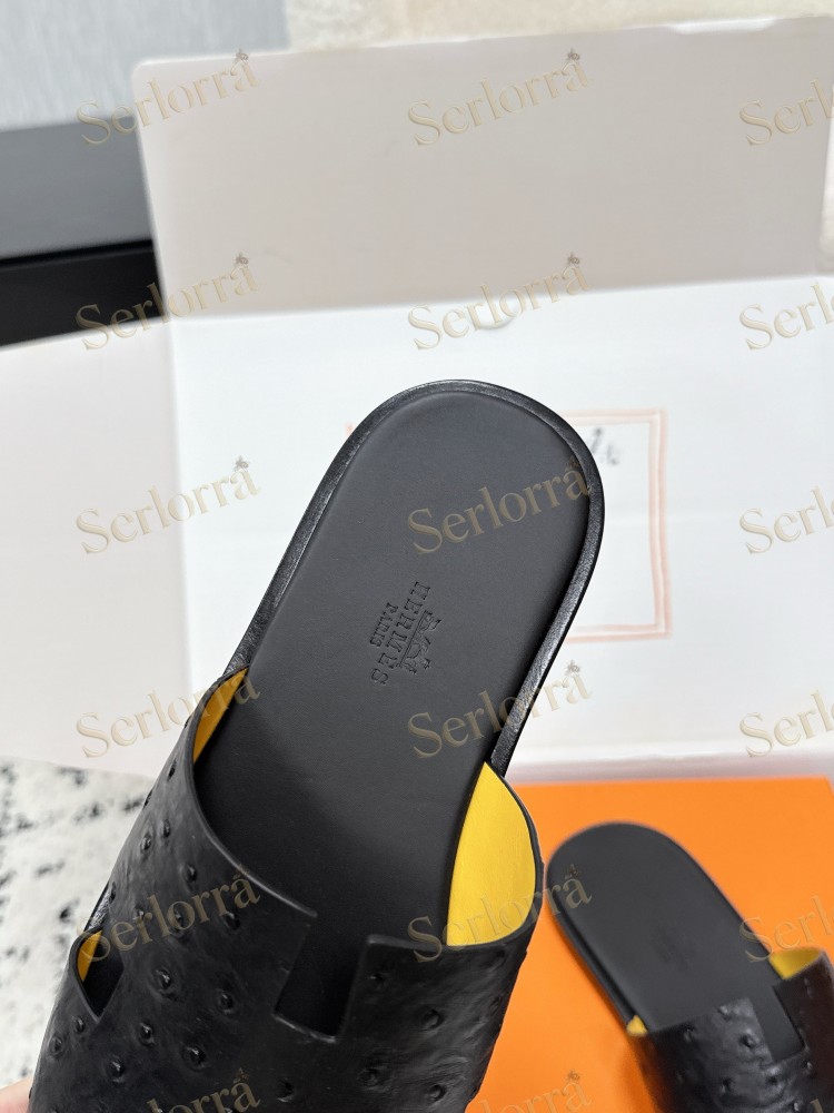 HERMÈS IZMIR MEN'S SLIDE SANDAL