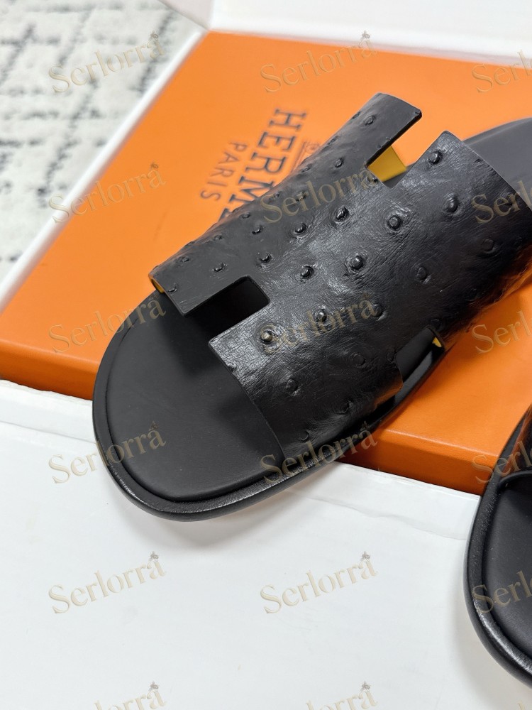 HERMÈS IZMIR MEN'S SLIDE SANDAL