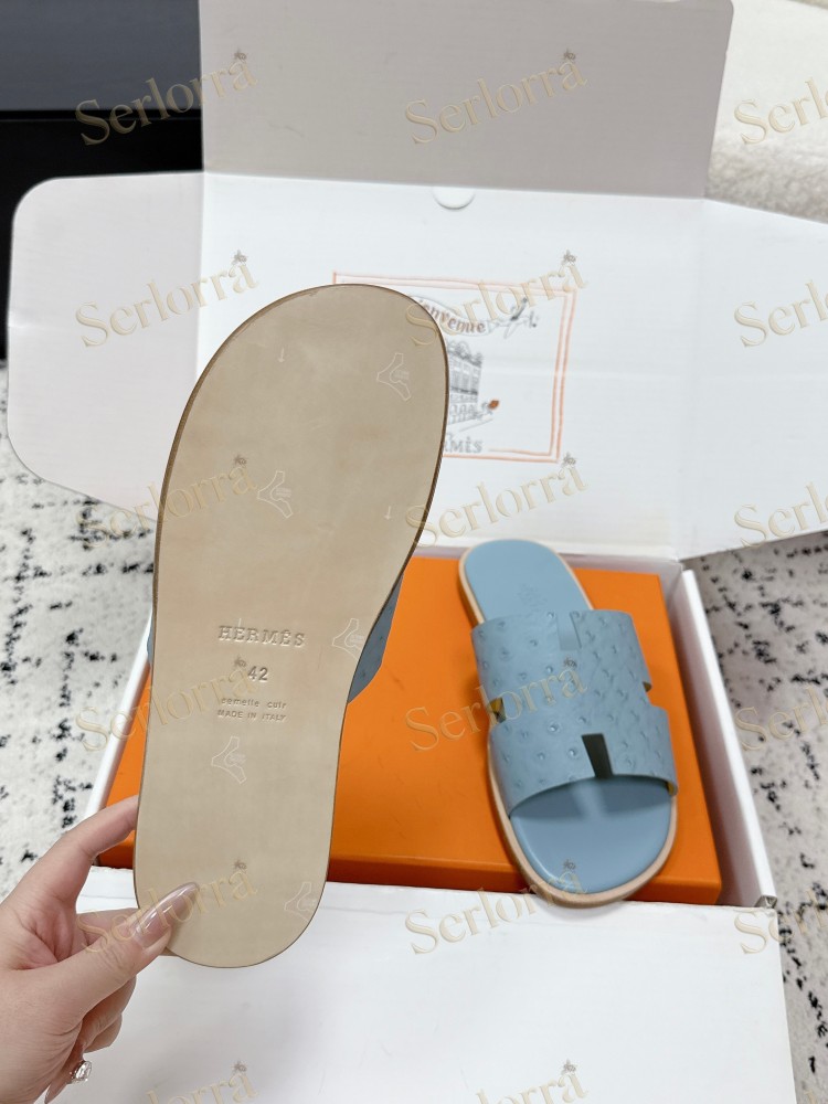 HERMÈS IZMIR MEN'S SLIDE SANDAL
