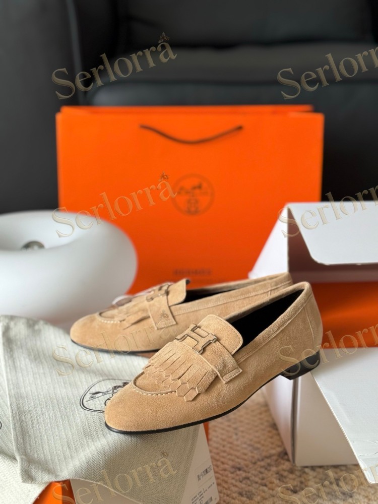 HERMÈS PARIS MOCCASIN FEMME ROYAL VELO