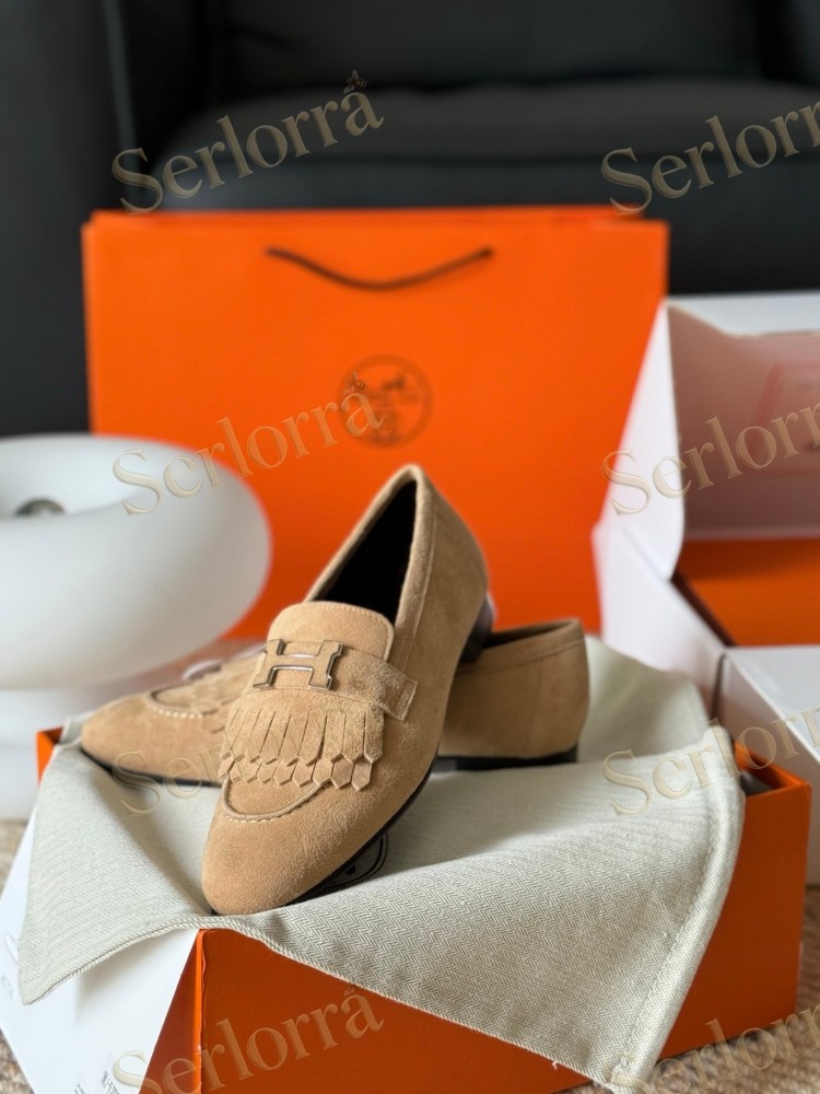 HERMÈS PARIS MOCCASIN FEMME ROYAL VELO