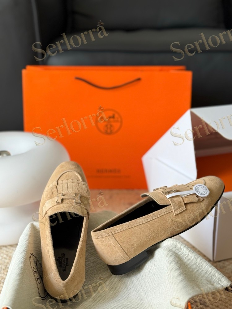 HERMÈS PARIS MOCCASIN FEMME ROYAL VELO