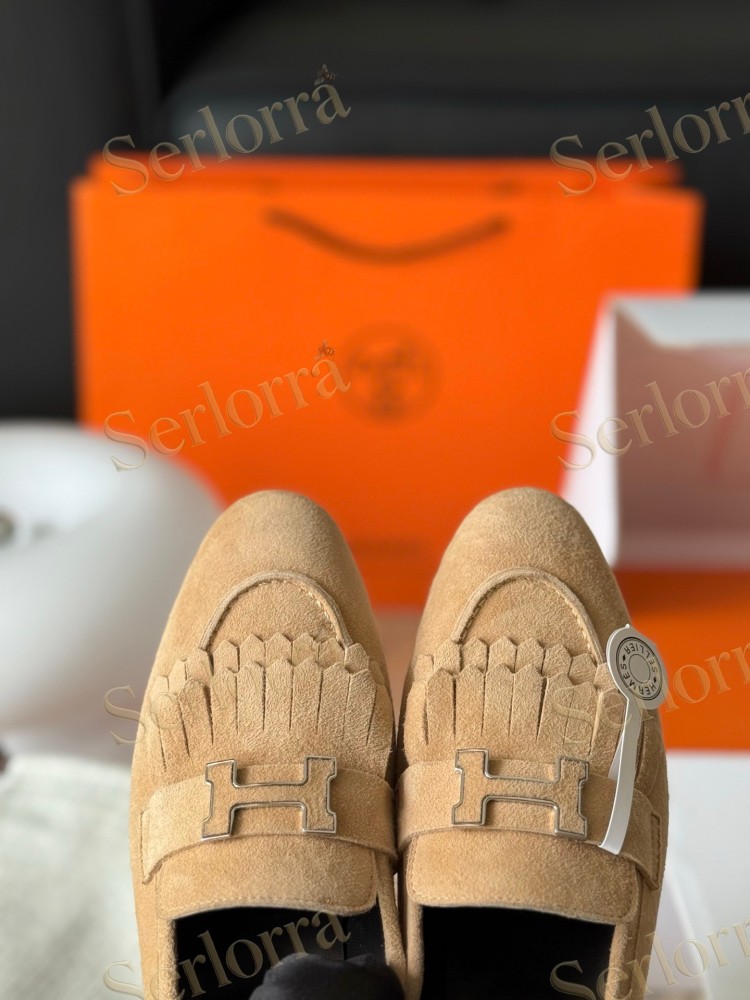 HERMÈS PARIS MOCCASIN FEMME ROYAL VELO