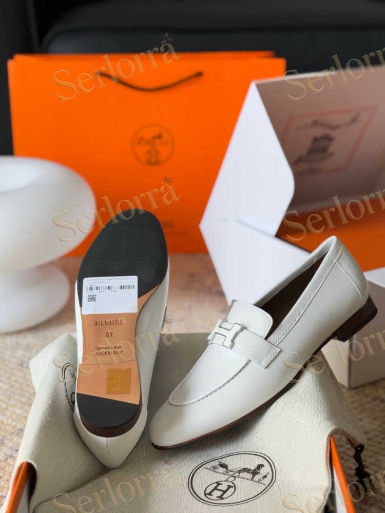 HERMÈS PARIS MOCCASIN FEMME ROYAL VELO