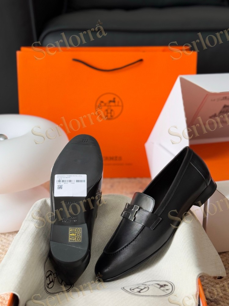HERMÈS PARIS MOCCASIN FEMME ROYAL VELO