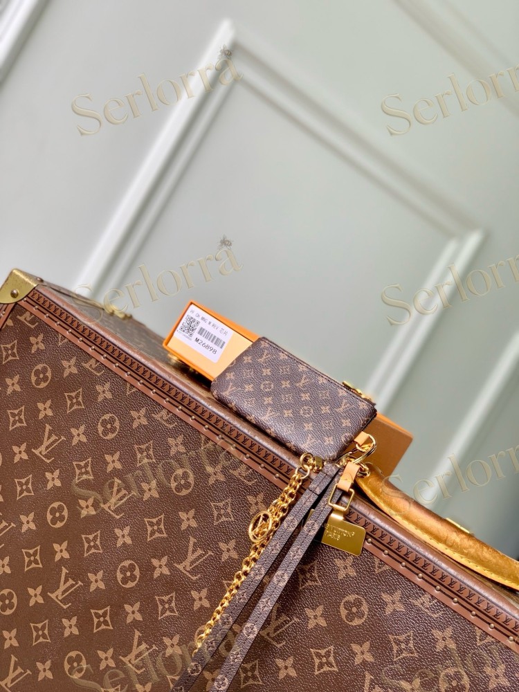 LOUIS VUITTON MONOGRAM CANVAS WALLET ON CHAIN IVY