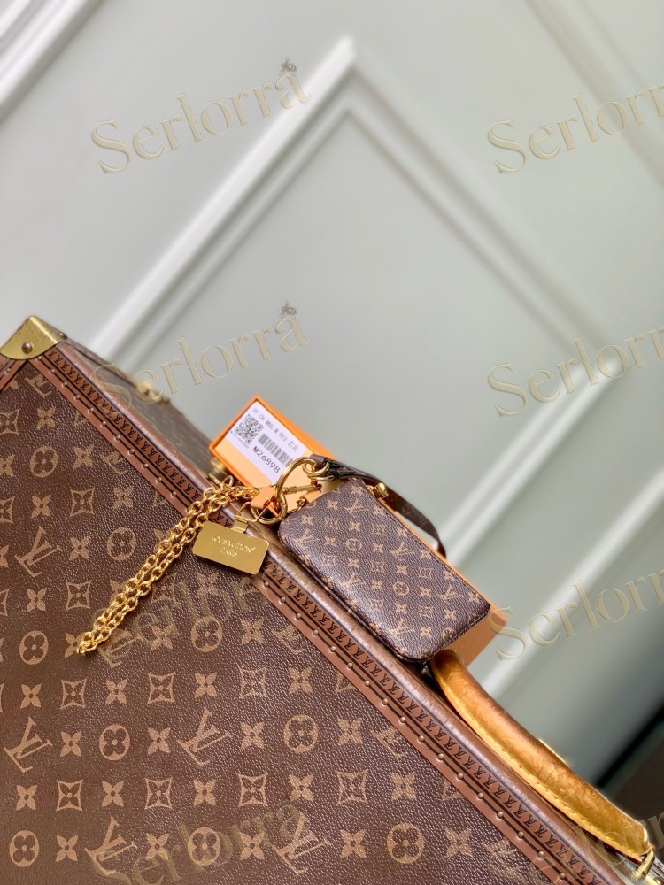 LOUIS VUITTON MONOGRAM CANVAS WALLET ON CHAIN IVY