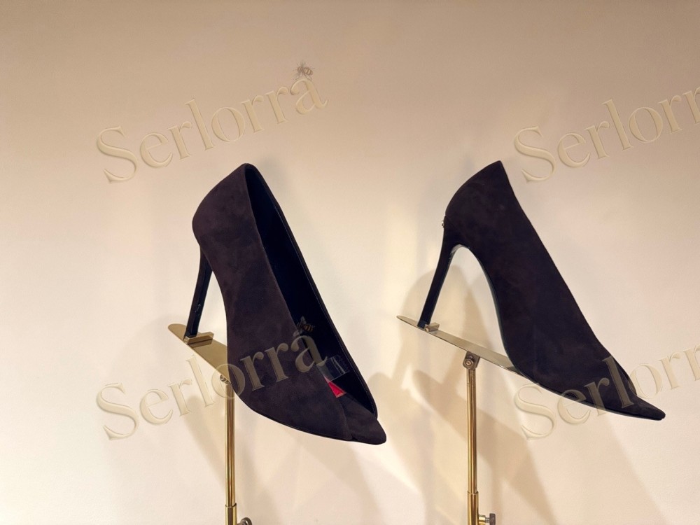 VALENTINO GARAVANI VLOGO SIGNATURE PATENT‑LEATHER SLINGBACK PUMPS 80MM