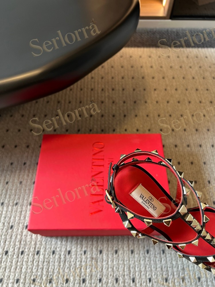 VALENTINO GARAVANI SUEDE ROCKSTUD CAGED ANKLE-STRAP STILETTO PUMPS