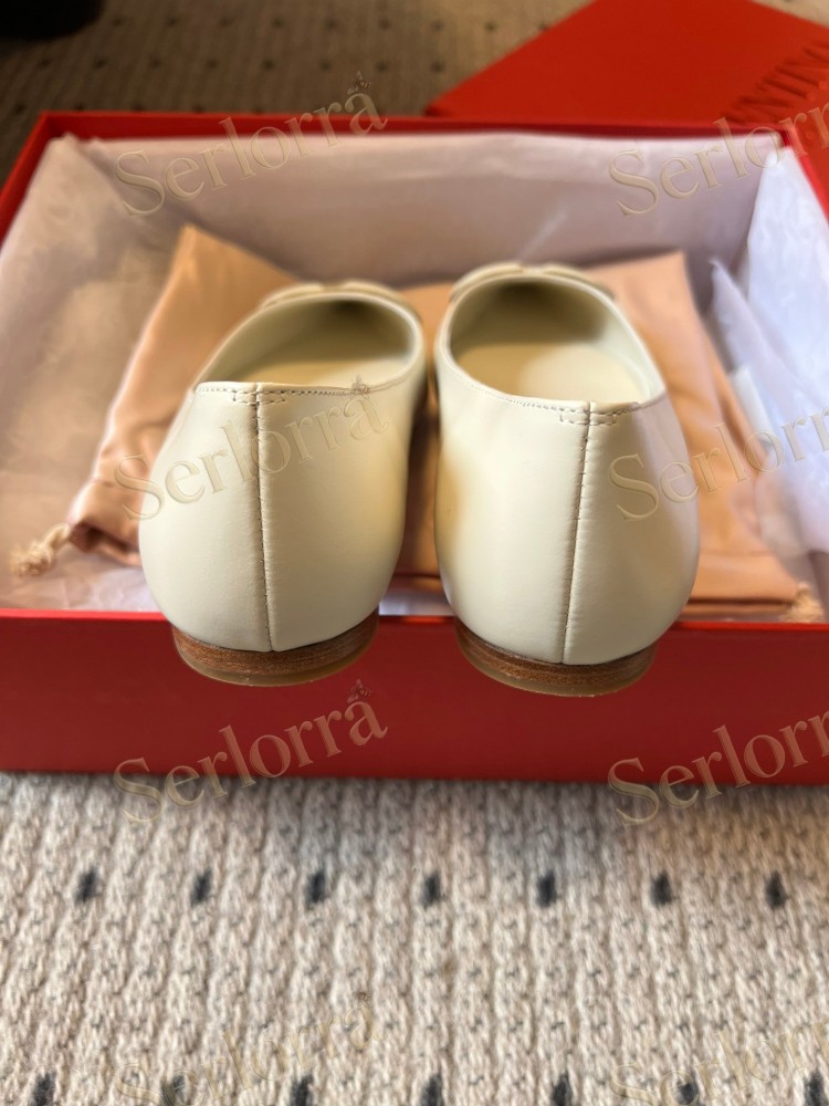 VALENTINO GARAVANI VLOGO POINT-TOE FLATS