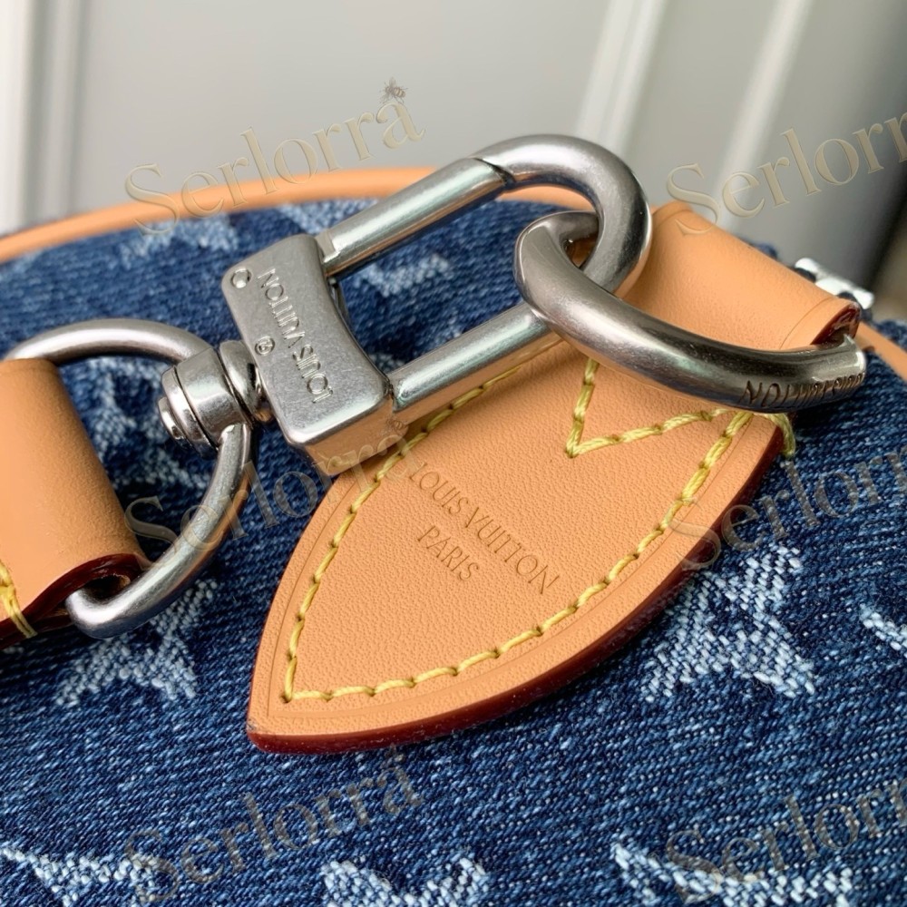 LOUIS VUITTON SPEEDY P9 BANDOULIÈRE 30 DENIM