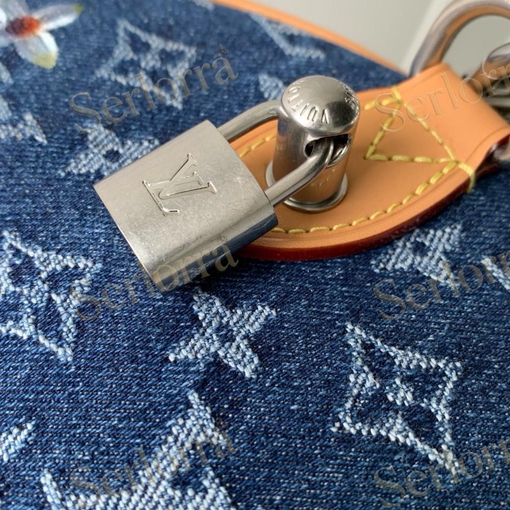 LOUIS VUITTON SPEEDY P9 BANDOULIÈRE 30 DENIM