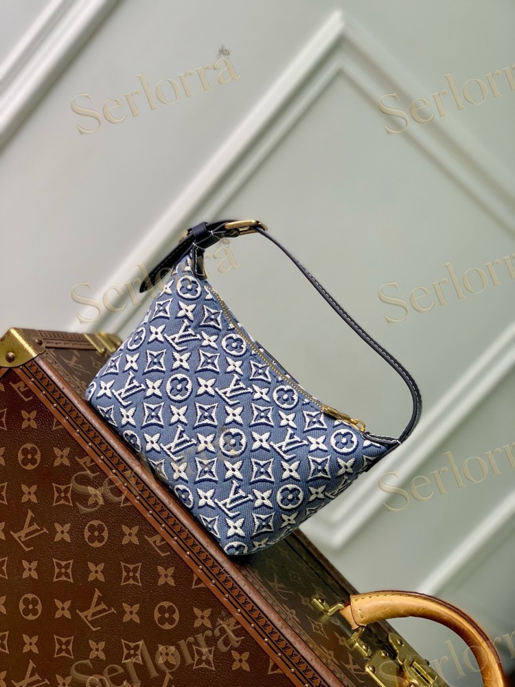 LOUIS VUITTON DENIM HILLS POCHETTE