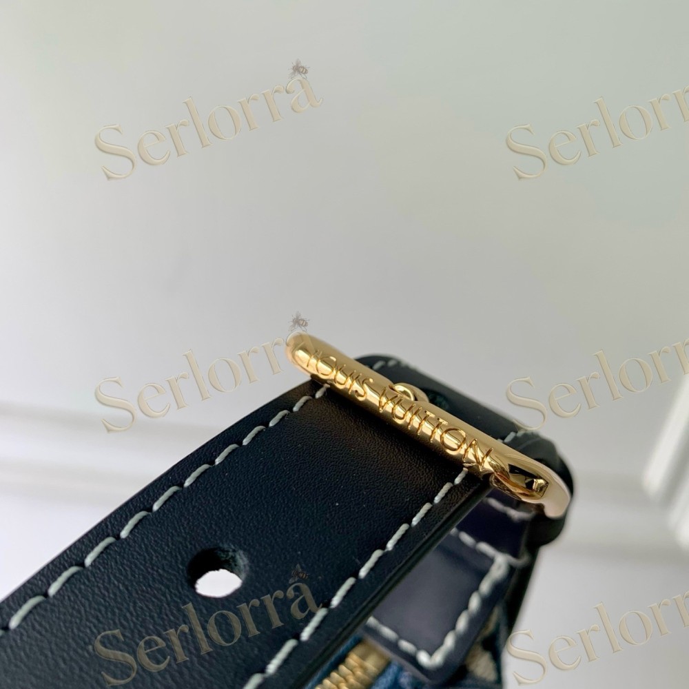 LOUIS VUITTON DENIM HILLS POCHETTE