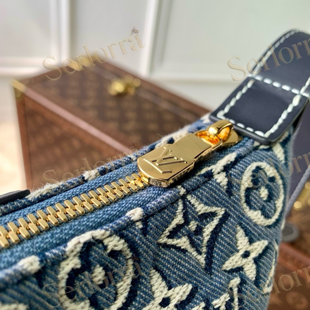LOUIS VUITTON DENIM HILLS POCHETTE