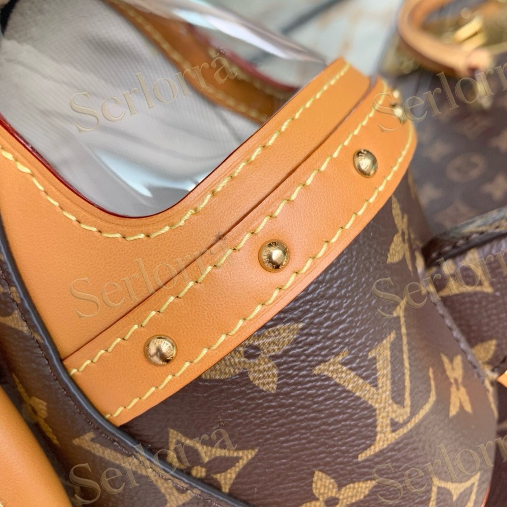 LOUIS VUITTON MONOGRAM WHEELED PET CARRIER BAG