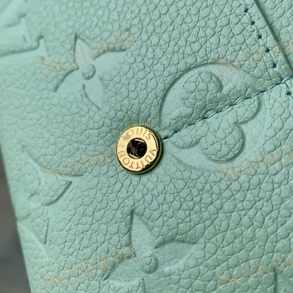 LOUIS VUITTON MONOGRAM EMPREINTE SARAH LONG FLAP WALLET