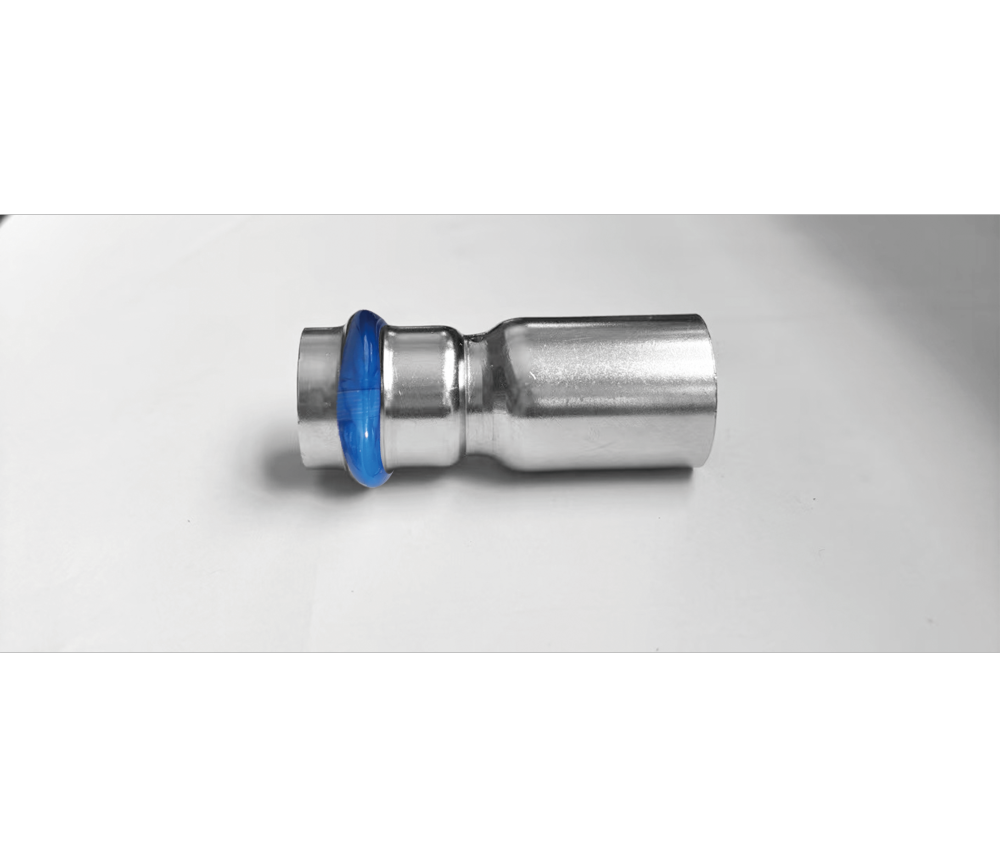 Kpress V type 316L Stainless Steel/1.4404 INOX B Reducing Coupling press fittings with LBP and plastic cover