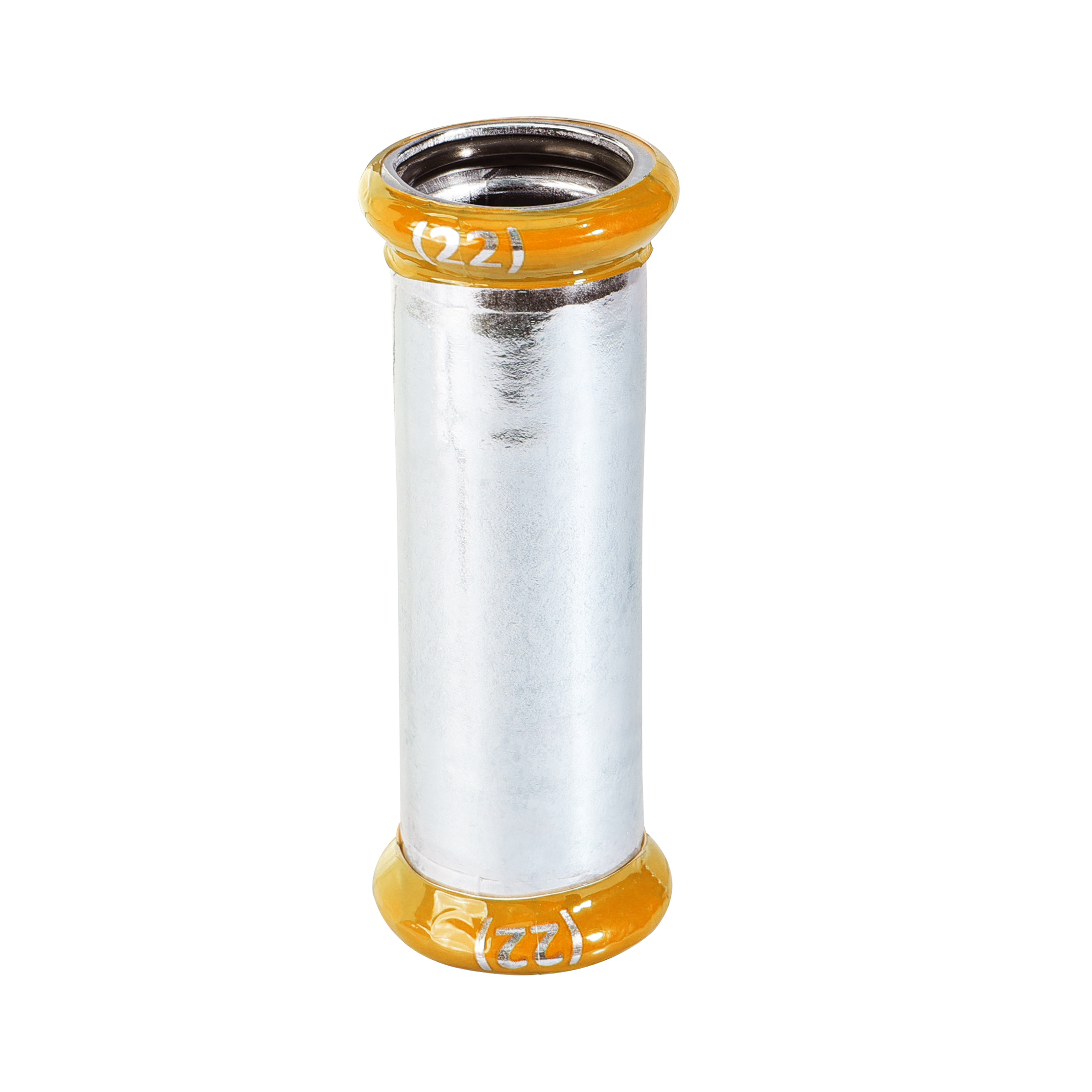 Kpress M type 304 Stainless Steel/1.4301 INOX Slip Coupler press fittings with LBP and plastic cover