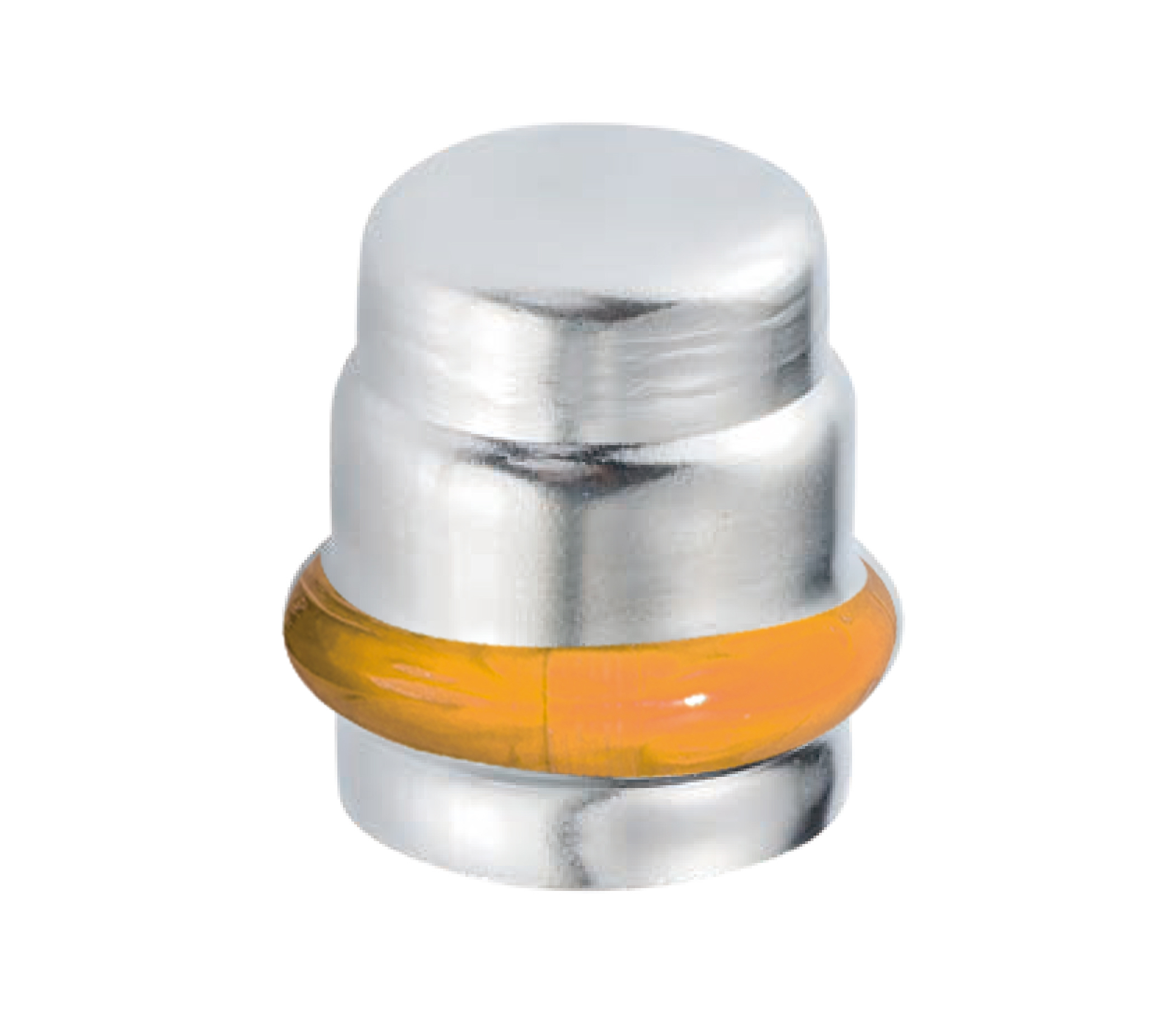 Kpress V type 304 Stainless Steel/1.4301 INOX End cap press fittings with LBP and plastic cover