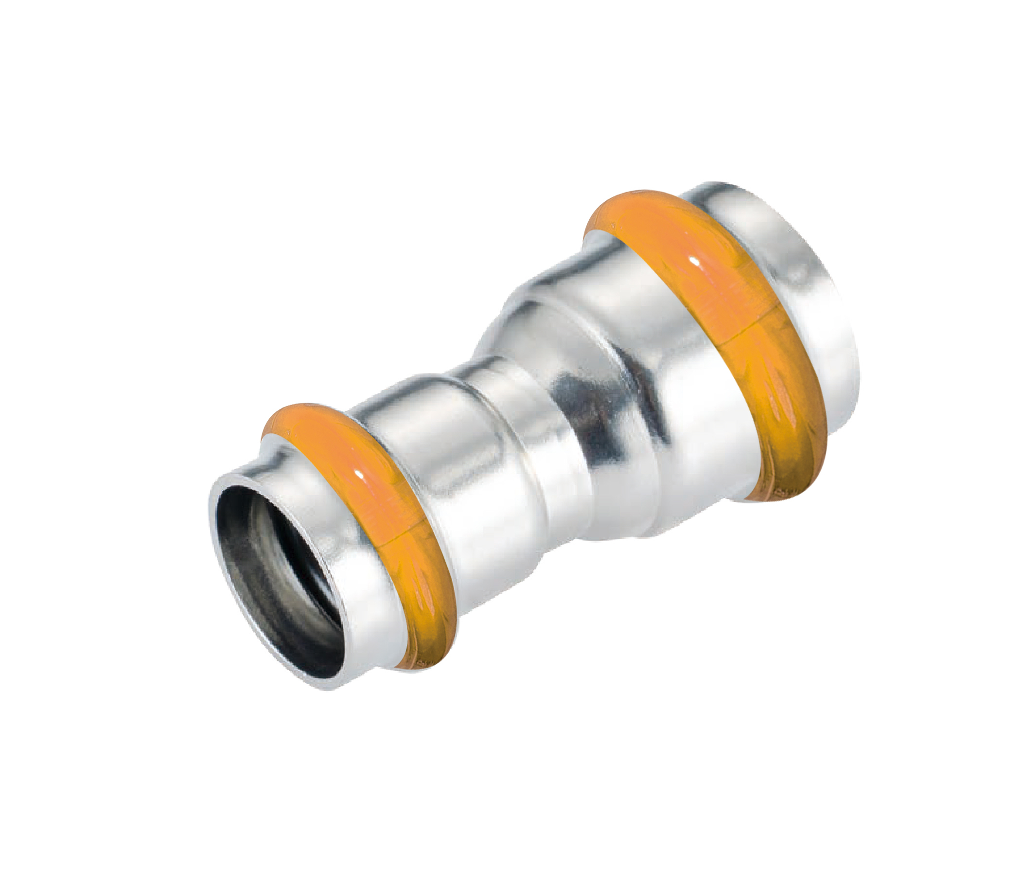 Kpress V type 304 Stainless Steel/1.4301 INOX Reducing Coupling press fittings with LBP and plastic cover
