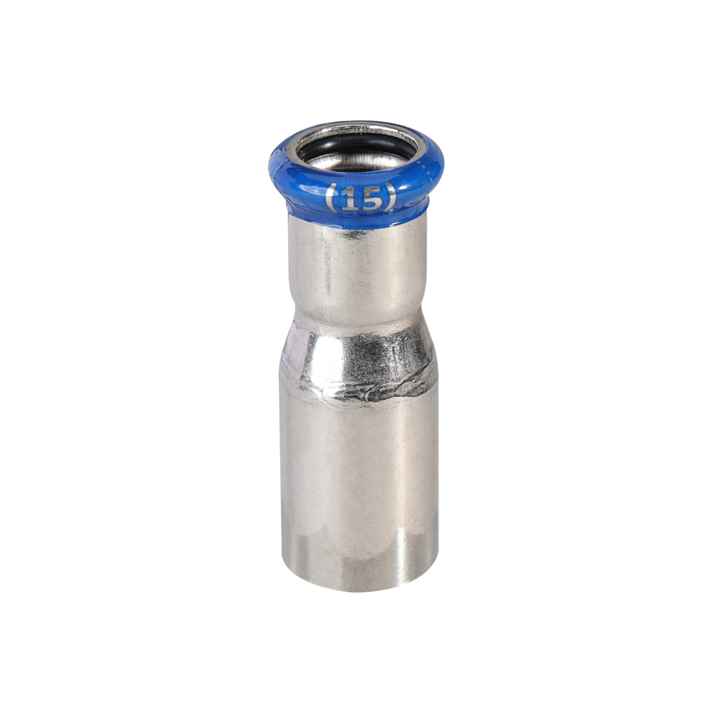 Kpress M type 316L Stainless Steel/1.4404 INOX B Reducing Coupling press fittings with LBP and plastic cover