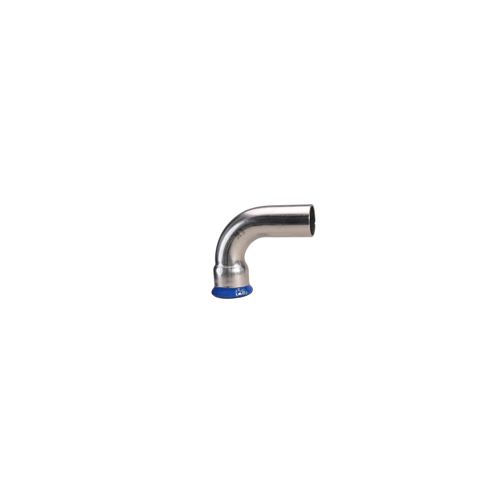 Kpress M type 316L Stainless Steel/1.4404 INOX B  90° Deg Elbow press fittings with LBP and plastic cover