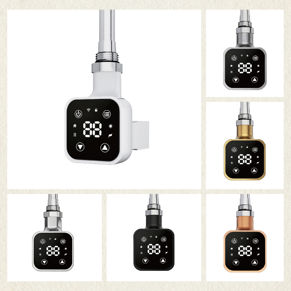 Electric Towel Warmer Elements for Bathroom with WIFI Connection